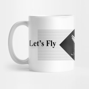 Let's fly to the sky Mug